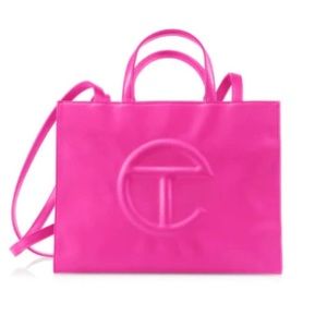 Telfar Large Azalea Pink Shopping Bag
